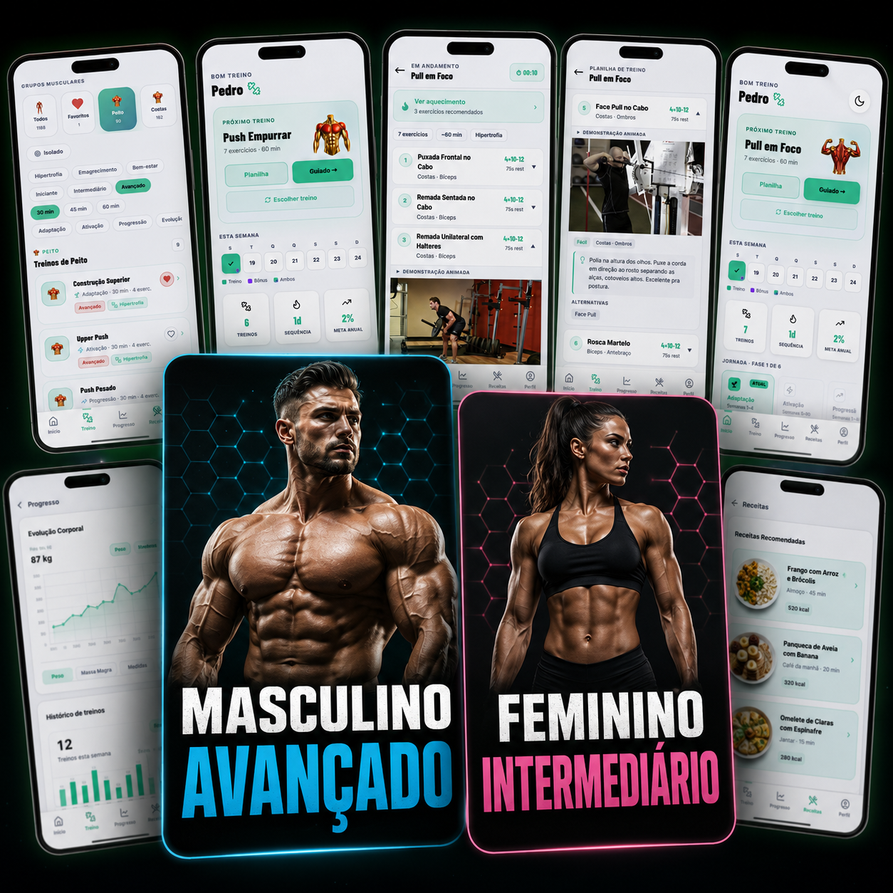 O que você recebe no MP Treinos Fit